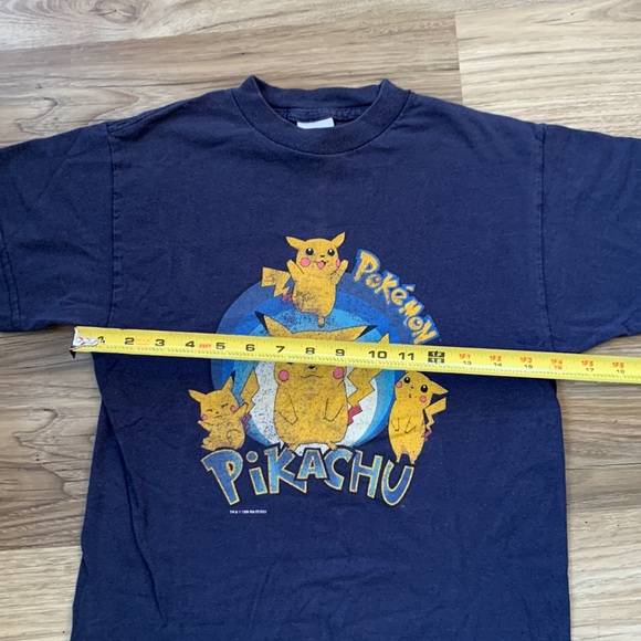 Vintage Pokémon Pikachu Shirt 1999 Nintendo Vintage Top - Picture 5 of 8